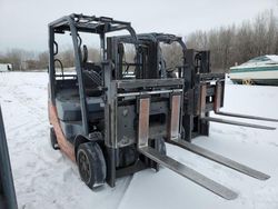 Salvage trucks for sale at Mcfarland, WI auction: 2013 Toyota Forklift 8FGCU20