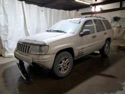 Salvage cars for sale at Ebensburg, PA auction: 2004 Jeep Grand Cherokee Laredo