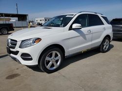 Mercedes-Benz salvage cars for sale: 2016 Mercedes-Benz GLE 350