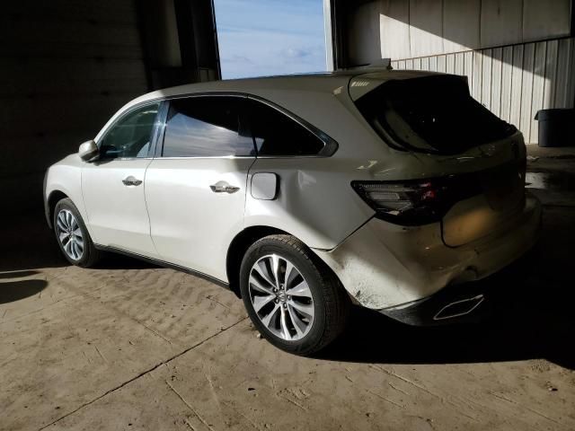 2016 Acura MDX Technology