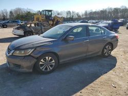 Salvage cars for sale at Charles City, VA auction: 2014 Honda Accord LX