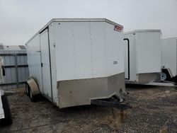 Salvage trucks for sale at Wichita, KS auction: 2020 Pace American Trailer