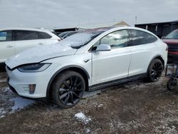 Salvage cars for sale at Brighton, CO auction: 2018 Tesla Model X