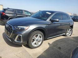 Salvage cars for sale at Wilmer, TX auction: 2022 Audi Q5 E Premium Plus 55