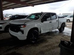 Salvage cars for sale at Houston, TX auction: 2024 Chevrolet Silverado C1500 Custom