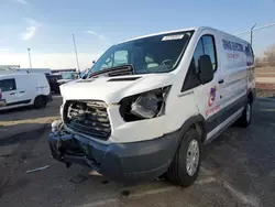 Salvage trucks for sale at Moraine, OH auction: 2017 Ford Transit T-250