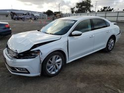 2018 Volkswagen Passat SE en venta en San Diego, CA