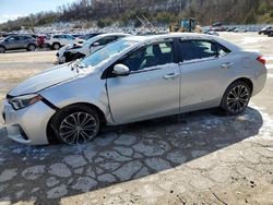 Salvage cars for sale at Hurricane, WV auction: 2015 Toyota Corolla L