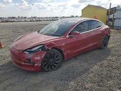 Salvage cars for sale at Sacramento, CA auction: 2020 Tesla Model 3 Performance