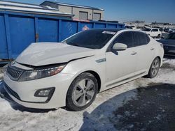 Salvage cars for sale at Earlington, KY auction: 2014 KIA Optima Hybrid