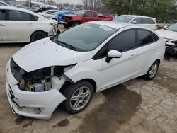 Salvage cars for sale from Copart Lexington, KY: 2019 Ford Fiesta SE