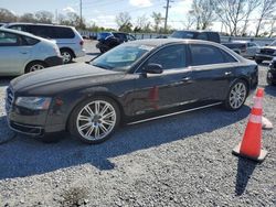 Salvage cars for sale at Riverview, FL auction: 2015 Audi A8 L Quattro