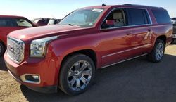 Salvage cars for sale at Brighton, CO auction: 2015 GMC Yukon XL Denali