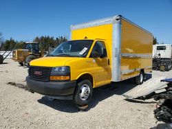 Salvage trucks for sale at Wilmer, TX auction: 2022 GMC Savana Cutaway G3500