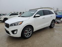 Salvage cars for sale at Haslet, TX auction: 2017 KIA Sorento SX