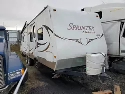 Salvage trucks for sale at Woodburn, OR auction: 2010 Keystone 2010 Dutchman Sprinter