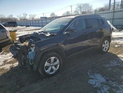 Jeep salvage cars for sale: 2018 Jeep Compass Latitude