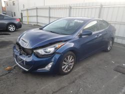 Salvage cars for sale at Vallejo, CA auction: 2015 Hyundai Elantra SE