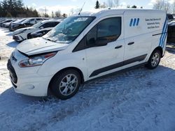 Ford salvage cars for sale: 2018 Ford Transit Connect XLT