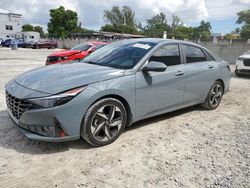 2022 Hyundai Elantra Limited en venta en Opa Locka, FL