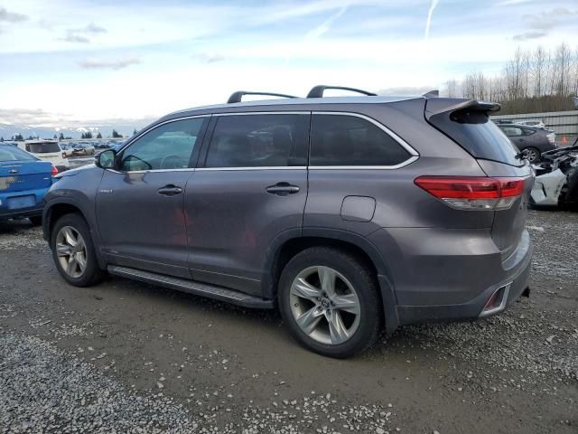 2019 Toyota Highlander Hybrid Limited