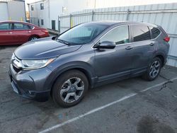 Salvage cars for sale from Copart Vallejo, CA: 2019 Honda CR-V EX