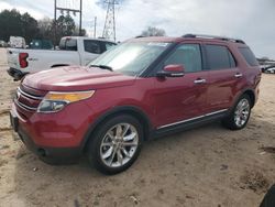 Salvage cars for sale at China Grove, NC auction: 2015 Ford Explorer Limited