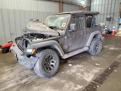 Salvage cars for sale at West Mifflin, PA auction: 2018 Jeep Wrangler Sport