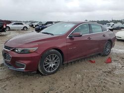 Salvage cars for sale from Copart Houston, TX: 2016 Chevrolet Malibu LT