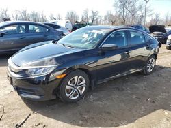 Salvage cars for sale at Baltimore, MD auction: 2016 Honda Civic LX