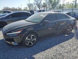 Salvage cars for sale at Riverview, FL auction: 2023 Hyundai Elantra Limited