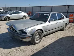 BMW salvage cars for sale: 1990 BMW 750 IL