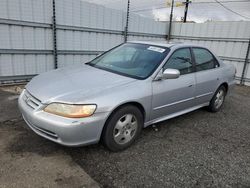 Salvage cars for sale at Sun Valley, CA auction: 2002 Honda Accord EX