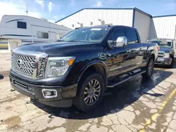 Salvage cars for sale from Copart Rogersville, MO: 2016 Nissan Titan XD SL