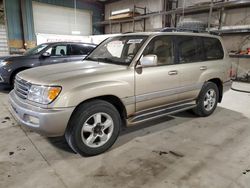 Salvage cars for sale at Eldridge, IA auction: 2003 Toyota Land Cruiser