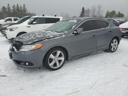 Salvage cars for sale at Bowmanville, ON auction: 2014 Acura ILX 20 Premium