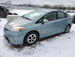 Toyota salvage cars for sale: 2012 Toyota Prius