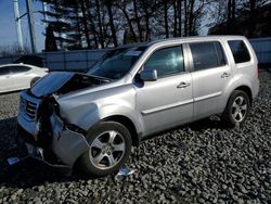 Salvage cars for sale at Windsor, NJ auction: 2014 Honda Pilot Exln