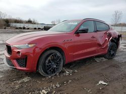 Salvage cars for sale at Columbia Station, OH auction: 2020 Maserati Levante Sport