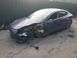 Tesla Vehiculos salvage en venta: 2018 Tesla Model 3