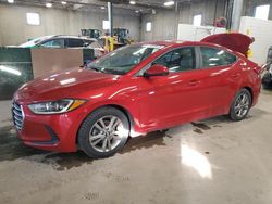 Hyundai Elantra Vehiculos salvage en venta: 2018 Hyundai Elantra SEL