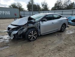 Carros salvage sin ofertas aún a la venta en subasta: 2017 Nissan Maxima 3.5S