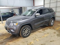 Jeep salvage cars for sale: 2014 Jeep Grand Cherokee Limited