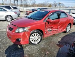 Toyota Vehiculos salvage en venta: 2010 Toyota Corolla Base