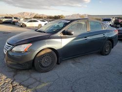 Salvage cars for sale at Las Vegas, NV auction: 2013 Nissan Sentra S