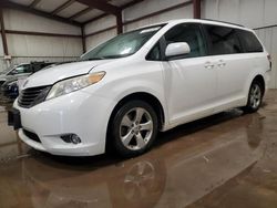 Salvage Cars with No Bids Yet For Sale at auction: 2012 Toyota Sienna LE