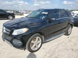 Mercedes-Benz salvage cars for sale: 2016 Mercedes-Benz GLE 350