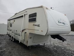 Salvage trucks for sale at Austell, GA auction: 2001 Keystone 2001 Dutchman Cougar