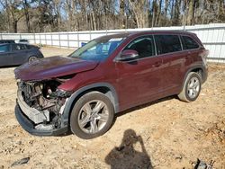 Salvage cars for sale at auction: 2016 Toyota Highlander Limited