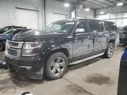 Chevrolet salvage cars for sale: 2015 Chevrolet Suburban K1500 LTZ